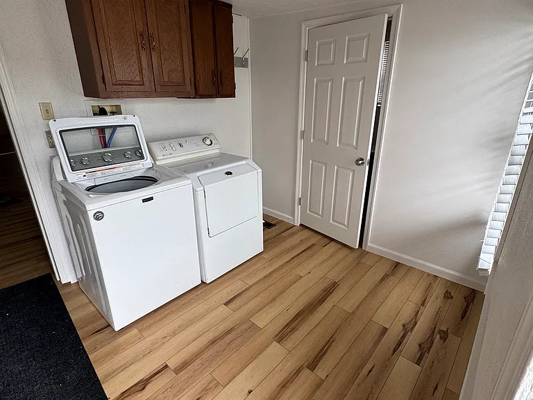 First floor laundry