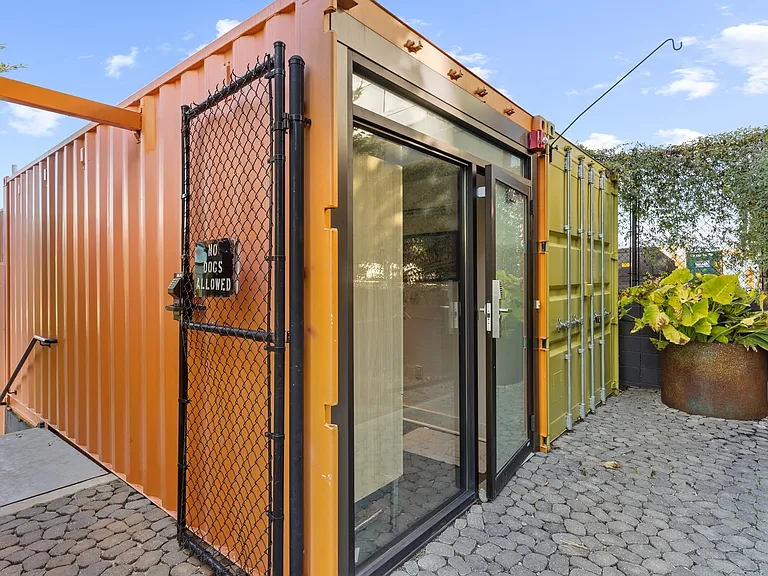 Micro living at its best. Everything you need in a 20' shipping container.