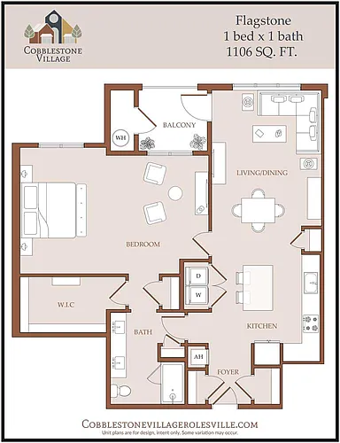 Floor plan Flagstone