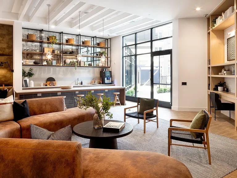 Lounge with entertaining kitchen