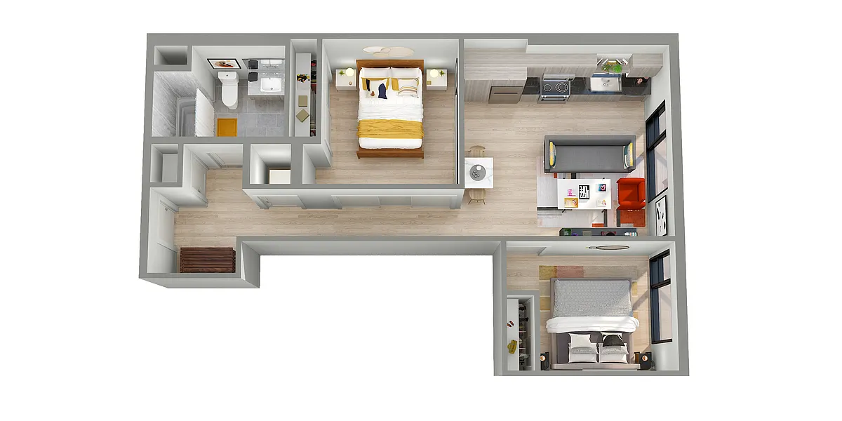 Floor plan B2
