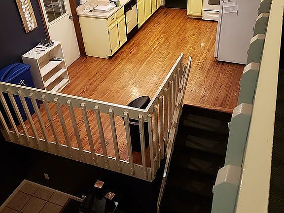 View of Kitchen from Loft