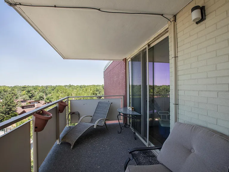 Living room balcony