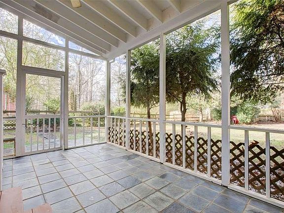 large screened in porch