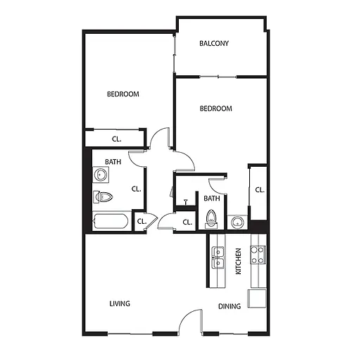 Floor plan Main 2B