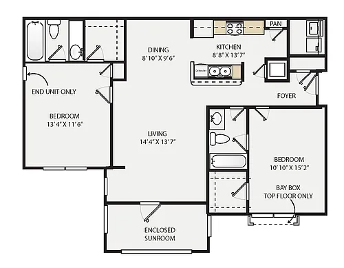 Floor plan Neyland