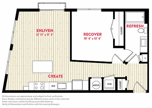 Floor plan A07B