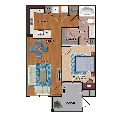 Floor plan Brazos