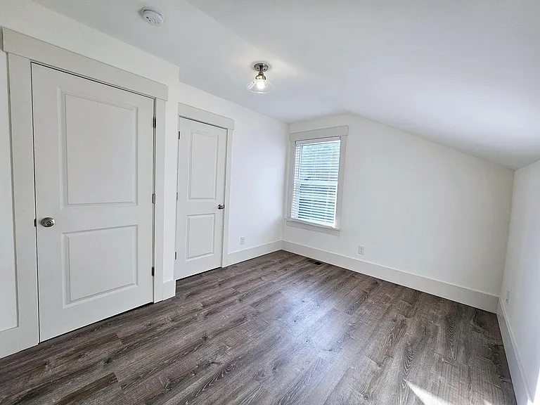 Bedroom 2 with reach-in closet.