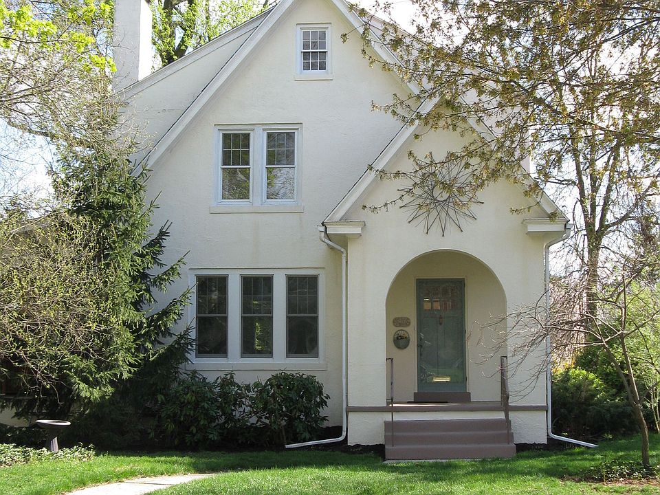 Front view from Logan Street