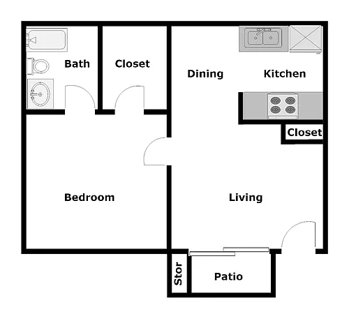 Floor plan A1