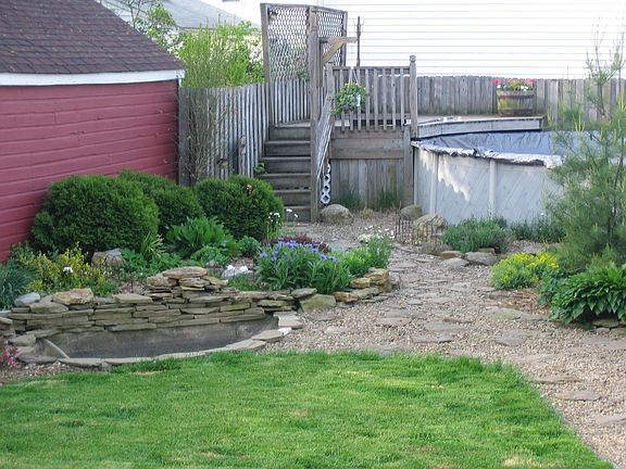 pool and pond great landscape