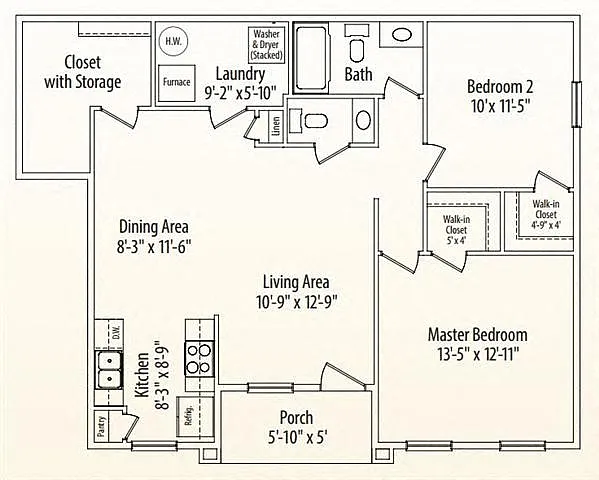 Floor plan The Laguna