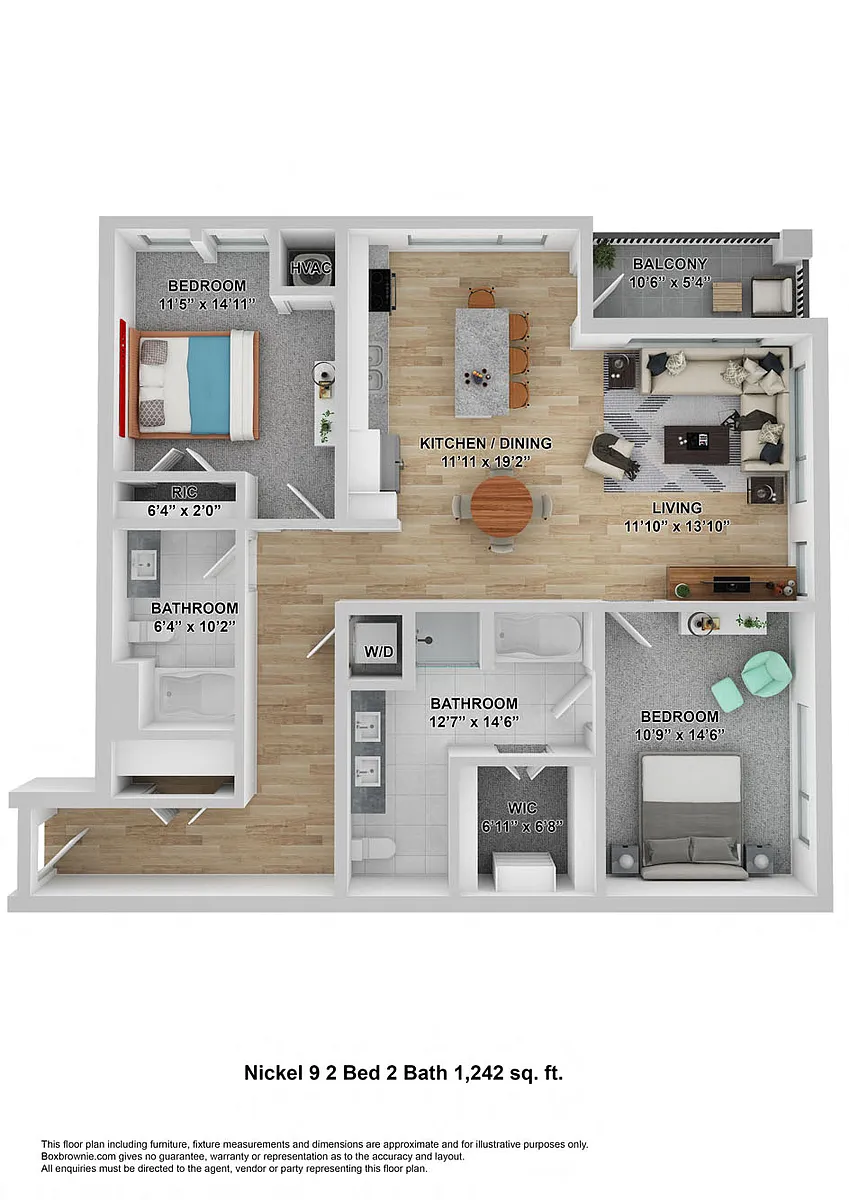Floor plan Nickel 9