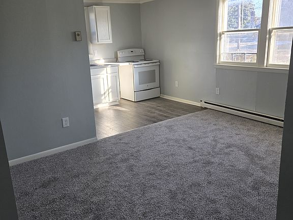 Open concept kitchen and living room
