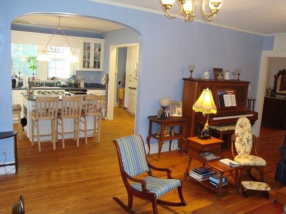 living room & kitchen