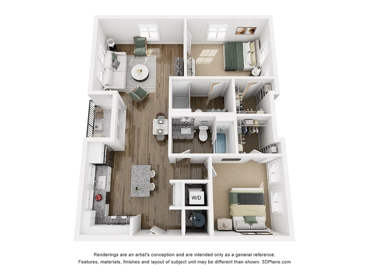 Floor plan Row