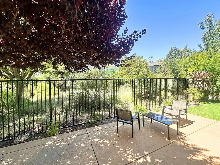 Back patio