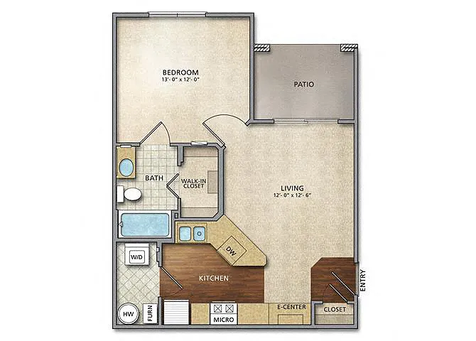Floor plan Mulberry