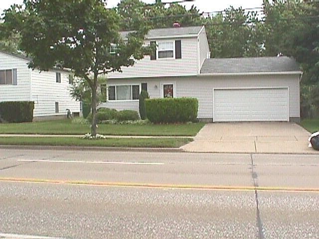 View of the front of the house