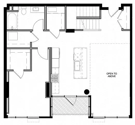 Floor plan 3J Penthouse