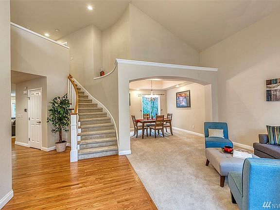 Lovely two story foyer.