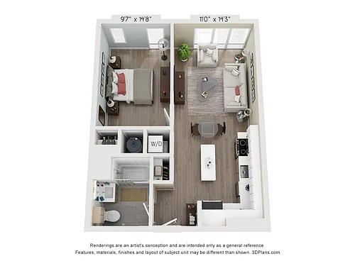 Floor plan A14