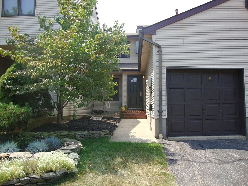 Front with garage