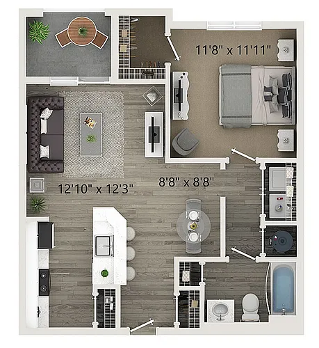 Floor plan A1