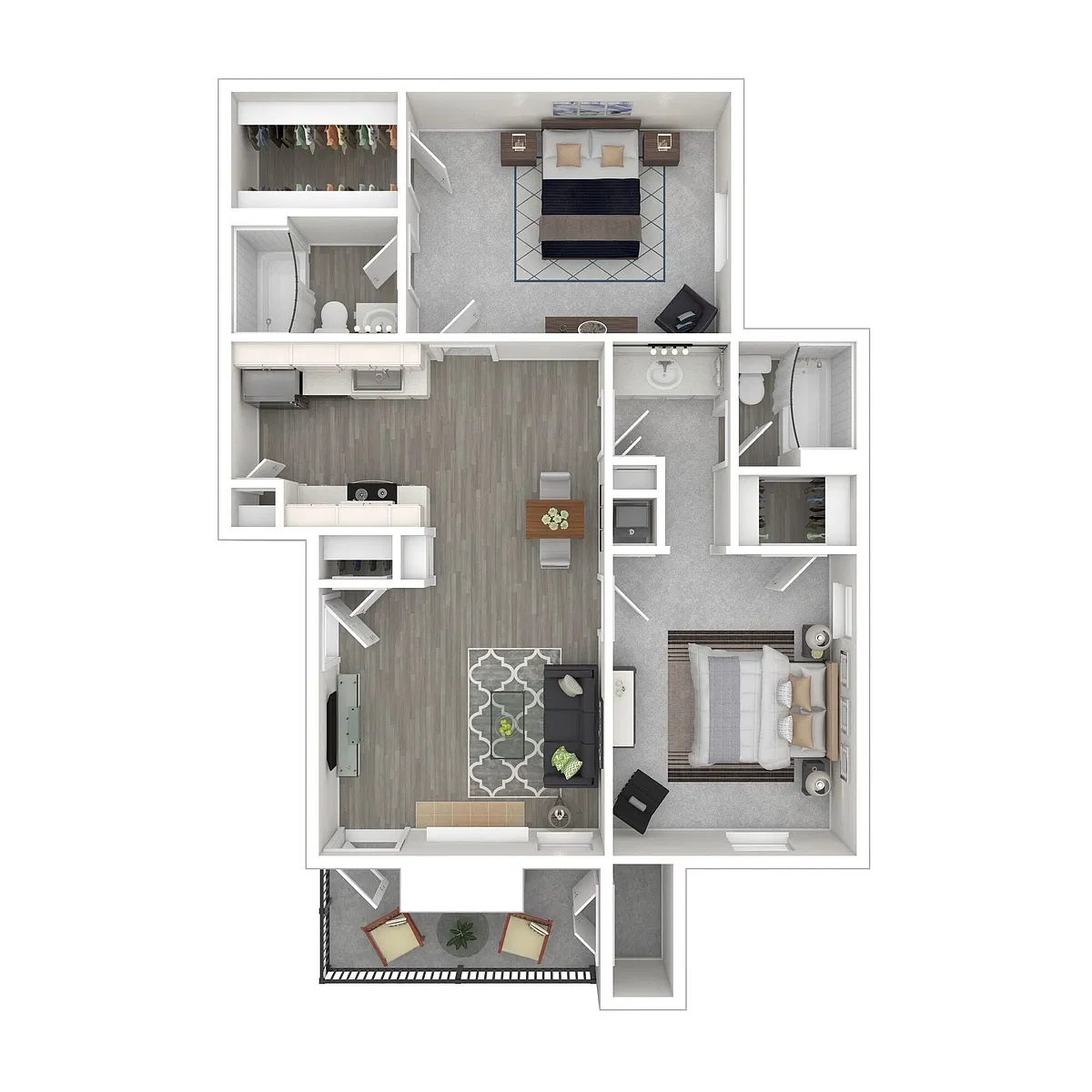 Floor plan B3