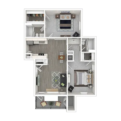 Floor plan B3