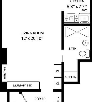 2nd image of 69 5th Ave APT 3-B