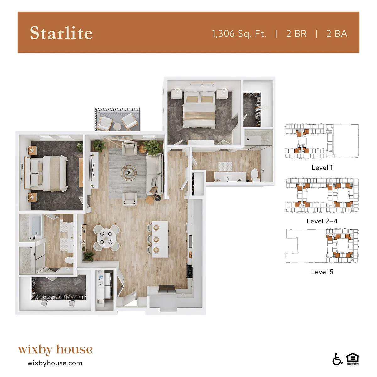 Floor plan Starlite
