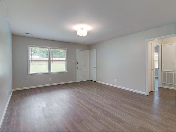 Living room, coat closet