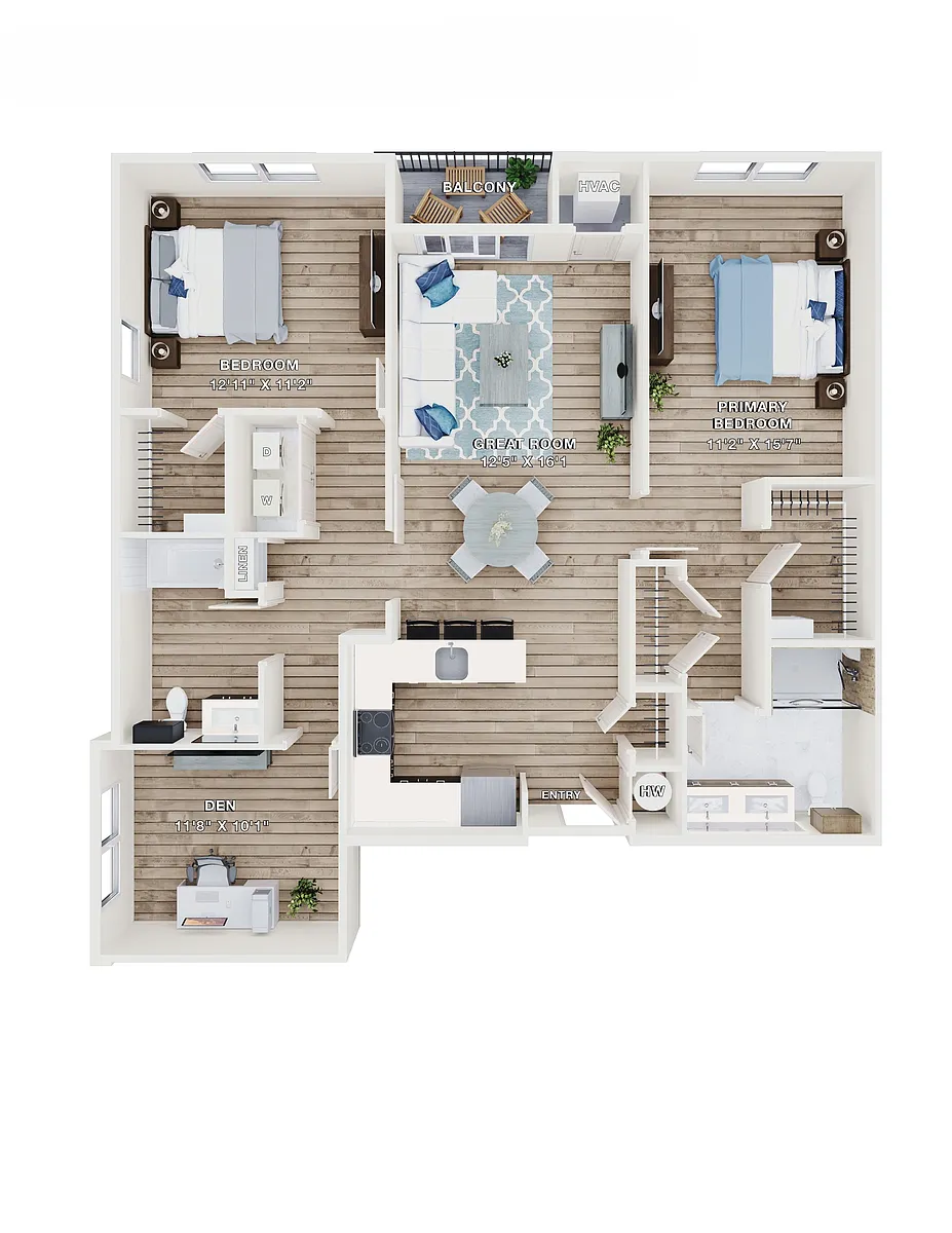 Floor plan Monroe
