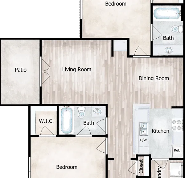 Bellatrix Floorplan Diagram
