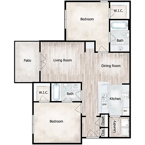 Floor plan Bellatrix