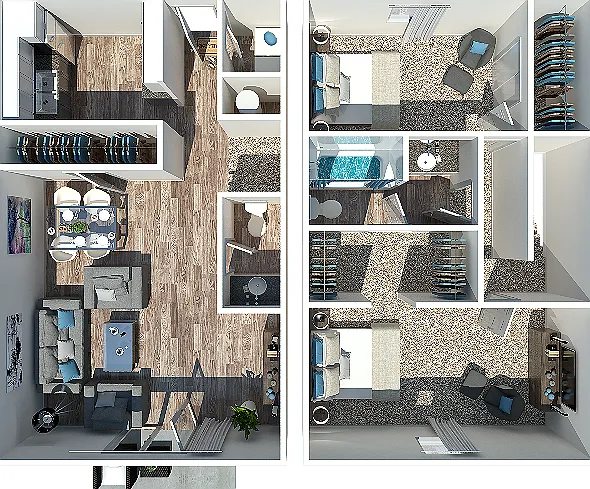2 Bedroom | 1.5 Bath Townhome | 1164 Sq Ft 2 Bedroom | 1.5 Bath Townhome | 1164 Sq Ft