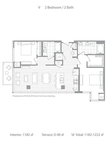 Floor plan V