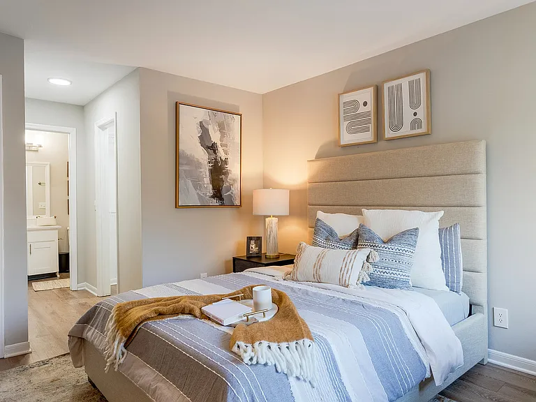 Newly Renovated Primary Bedroom with Ensuite