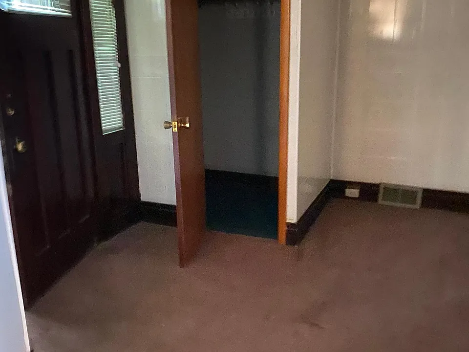 front hall closet and office/hobby room
