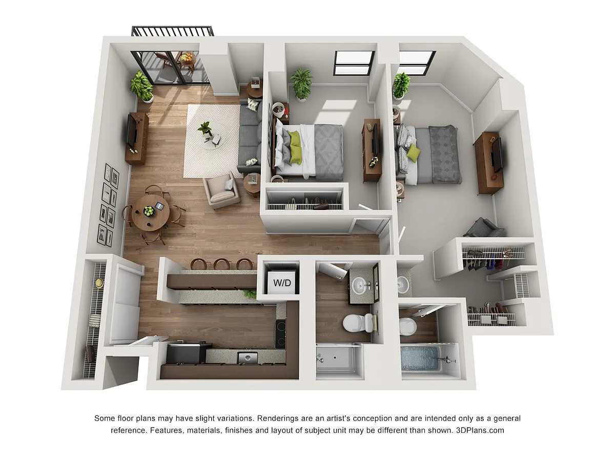 Floor plan B3