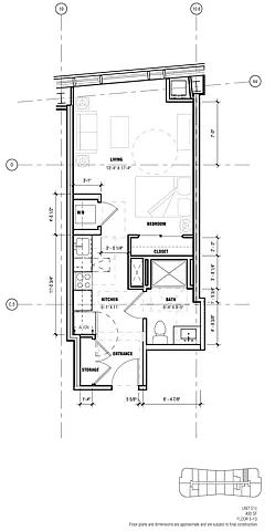 Floor plan Unit S1c