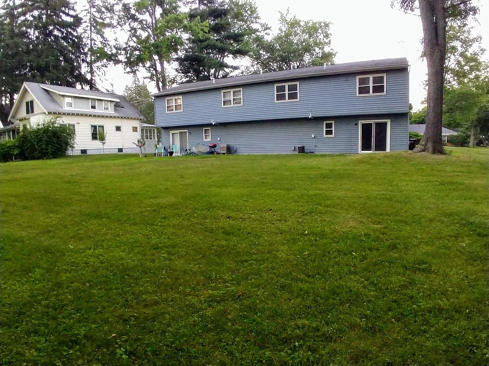 Spacious backyard for play or relaxation.