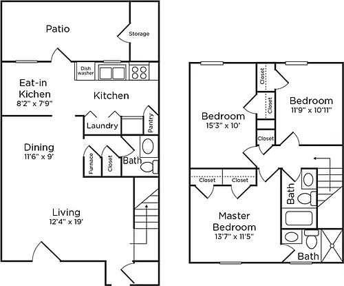 Floor plan TH2