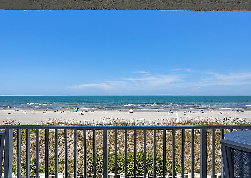 Ocean view from balcony