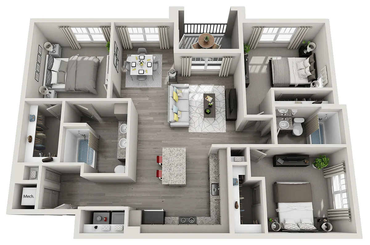 Floor plan C1