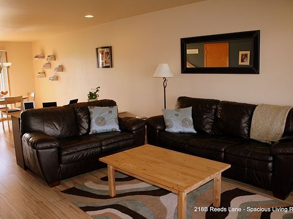 Spacious living room