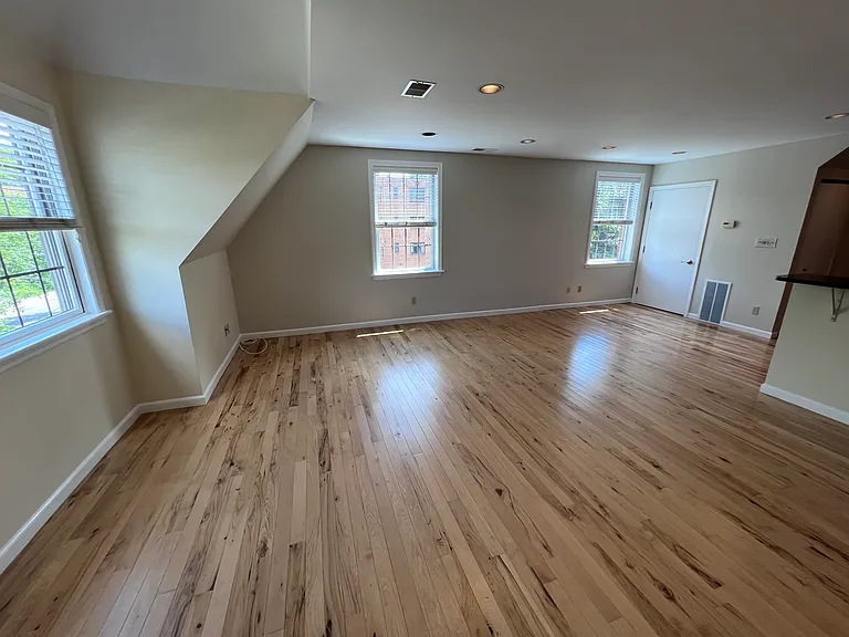 Dining area and living room, tons of natural light