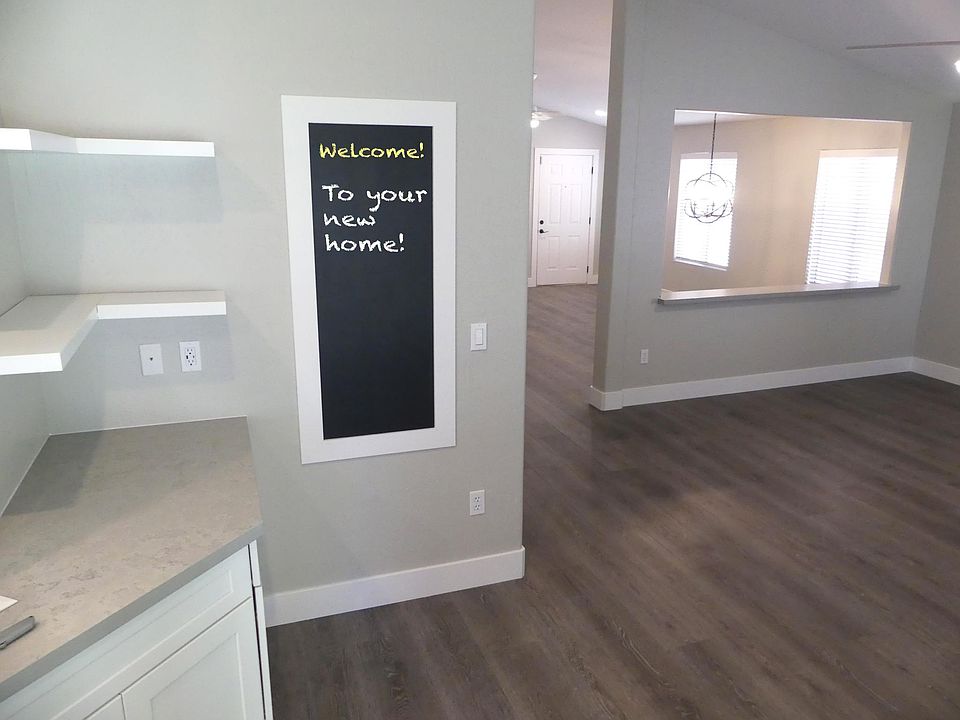 Chalkboard in the kitchen